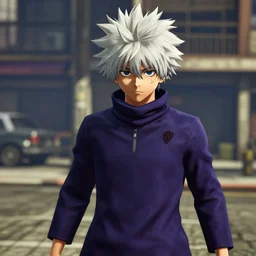 Killua Zoldyck in GTAV, HD, 4k