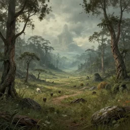 the land of lost and forgotten dreams, mystical, strange.