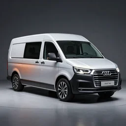 A van designed and produced by Audi, promotional photo
