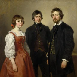 a painting in the style of william henry millais and in the style of greg hildebrandt.