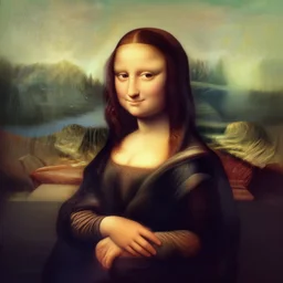 cute little anthropomorphic mona lisa cute and adorable, pretty, beautiful, dnd character art portrait, matte fantasy painting, deviantart artstation, by jason felix by steve argyle by tyler jacobson by peter mohrbacher, cinema