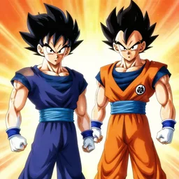 2 pac and vegeta hanging out