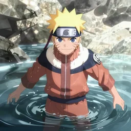 naruto drown by kentaro miura