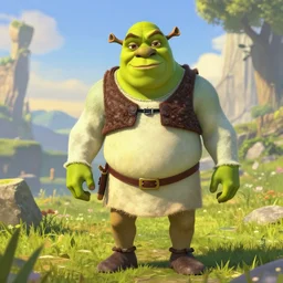 the legend of zelda : breath of the wild, but you play as shrek