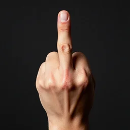 🖕, by h. r giger