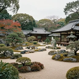 japanese garden of an ancient god by wayne barlowez