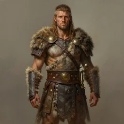 a fullbody portrait of Beeple as a barbarian, detailed, centered, digital painting, artstation, concept art, donato giancola, Joseph Christian Leyendecker, WLOP, Boris Vallejo, Breathtaking, 8k resolution, extremely detailed, beautiful, establishing shot, artistic, hyperrealistic, beautiful face, octane render