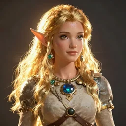 a redead in breath of the wild, 3d character model
