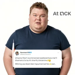 fat chuck argues on the internets