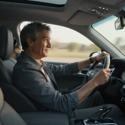 still from a car commercial