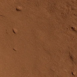top view photorealistic 3 d render texture of brown dirt