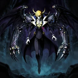 eerie floating enemy video game boss style of persona 4
