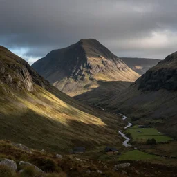 slung low in the highlands