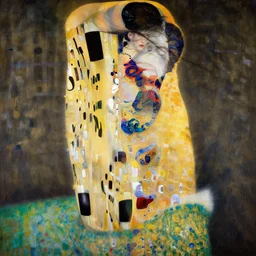 painting of beautiful woman standing in the wind, translucent dress blowing in the wind, highly detailed, by klimt, artstation, surreal, dramatic lighting, close up