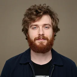 bo burnham with a beard