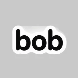 logo that says bob