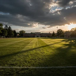 a high school field