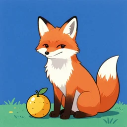 album cover art for lo - fi pop art fox by akihiko yoshida