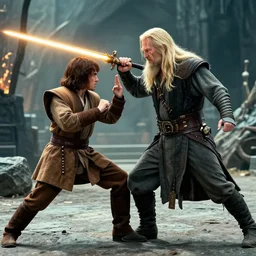 gandalf fighting obi wan kenobi