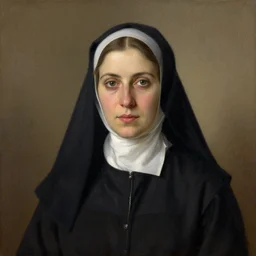 Portrait of a Jewish woman by Brenda Zlamany