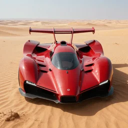 professional photograph of a beautiful neo - futuristic simplified symmetrical supercar spacecraft landed on a desert plateau by ilm, denis villeneuve, emmanuel shiu, zaha hadid, vapor, cinematic architectural scale, red paint detail, manga, dramatic, volumetric, concept art, hard surface, hyperrealism, high detail, trending on artstation, sharp focus, rendered in octane