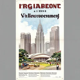 a 1 9 9 0 s singaporean government camapign poster
