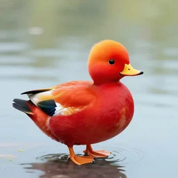 red duck artistic profile picture