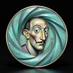 mint sparkle, cubism, vortex, dali, studio lighting, 3 3 mm