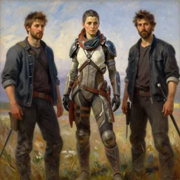 orientalist painting of aloy from horizon zero dawn by jean - leon gerome and otto pilny and adrien henri tanoux