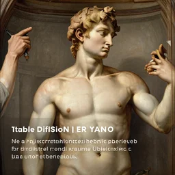 stable diffusion is rejecting it's users prompt fresco painting by Michelangelo