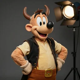 photorealistic portrait of obelix, f 3. 0, leica, professional lighting