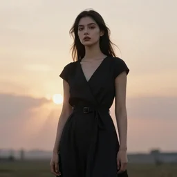 photographic portrait of a stunningly beautiful gothic symbolist female in soft dreamy light at sunset, god rays, contemporary fashion shoot, by edward robert hughes, annie leibovitz and steve mccurry, david lazar, jimmy nelsson, breathtaking, 8 k resolution, extremely detailed, beautiful, establishing shot, artistic, hyperrealistic, beautiful face, octane render