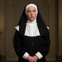 mark zukerberg as the nun from the conjuring