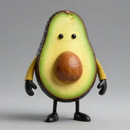 an avocado with arms and legs wearing a starfleet uniform, patrick - stewart - avocado hybrid, 4 k photograph