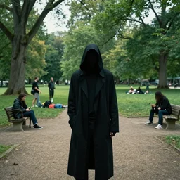 mystery guy come back from the beginning of the world and where he was in the middle of the park with us