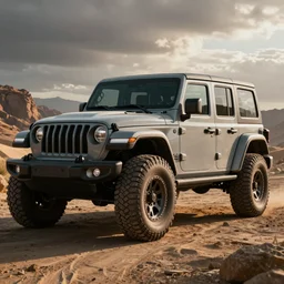 a jeep rubicon designed for an upcoming halo movie