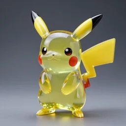 a glassy pikachu