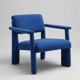 contemporary furniture design by Ray Caesar, blue