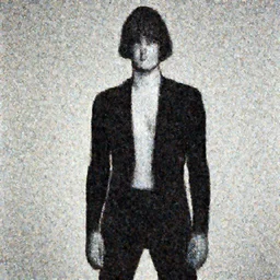 photo of a figure by David Bailey
