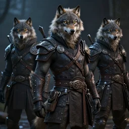 Jin Roh the wolf brigade concept art, photorealistic, unreal engine 5, 4k, cinematic lighting