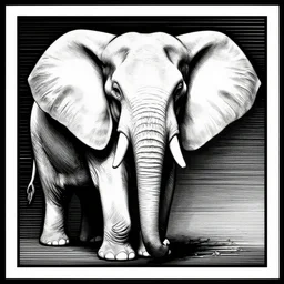 elephant magic eye stereogram - n 4