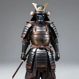 A samurai armor designed by Tesla, 4k UHD