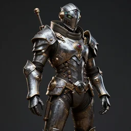 Destiny 2 armor in the style of steampunk/dieselpunk trending on artstation, DeviantArt, Photorealistic HD 8k highlights and shadow detailed High Resolution