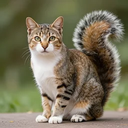 a feline cat - squirrel - hybrid, animal photography