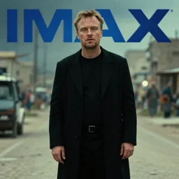 kurdish anarchist wearing black clothes in a movie directed by christopher nolan, movie still frame, promotional image, imax 7 0 mm footage