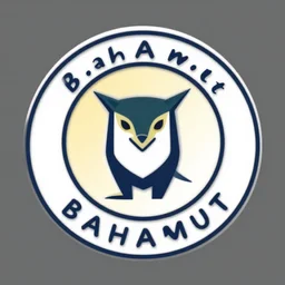 bahamut logo round