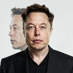 black elon musk, perfect faces, award winning photography