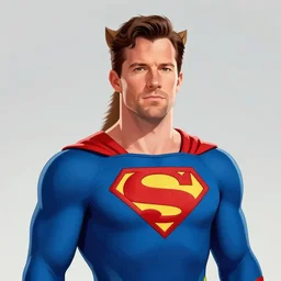 aardvark man, new superhero, supersuit, mark wahlberg is aardvark man, upper body portrait, digital art, illustrator, trending on artstation
