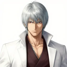 Dante from Devil May Cry by Tite Kubo, elegant, highly detailed, centered, digital drawing, artstation, concept art, enhance face,smooth, sharp focus, manga