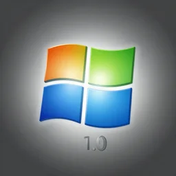 microsoft windows 1. 0 logo